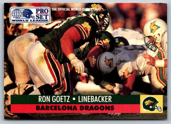 1991 Proset World League Ron Goetz #36