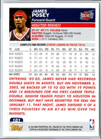 2003 Topps 1st Edition James Posey #181