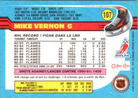 1991 O-Pee-Chee Mike Vernon #107