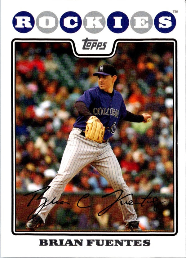 2008 Topps Brian Fuentes #84