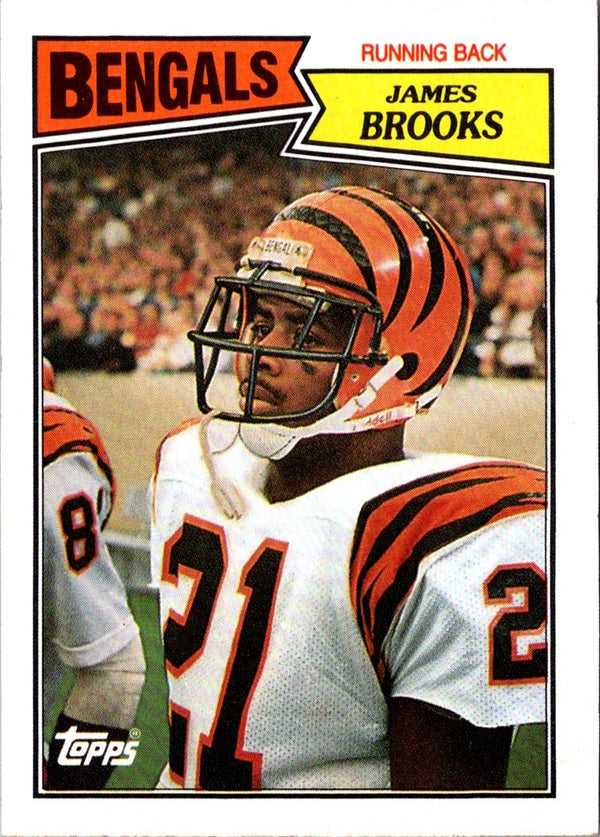 1987 Topps James Brooks #186 NM+