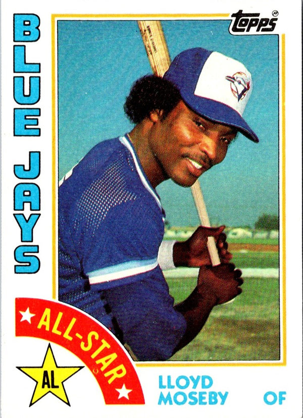 1984 Topps Lloyd Moseby #403