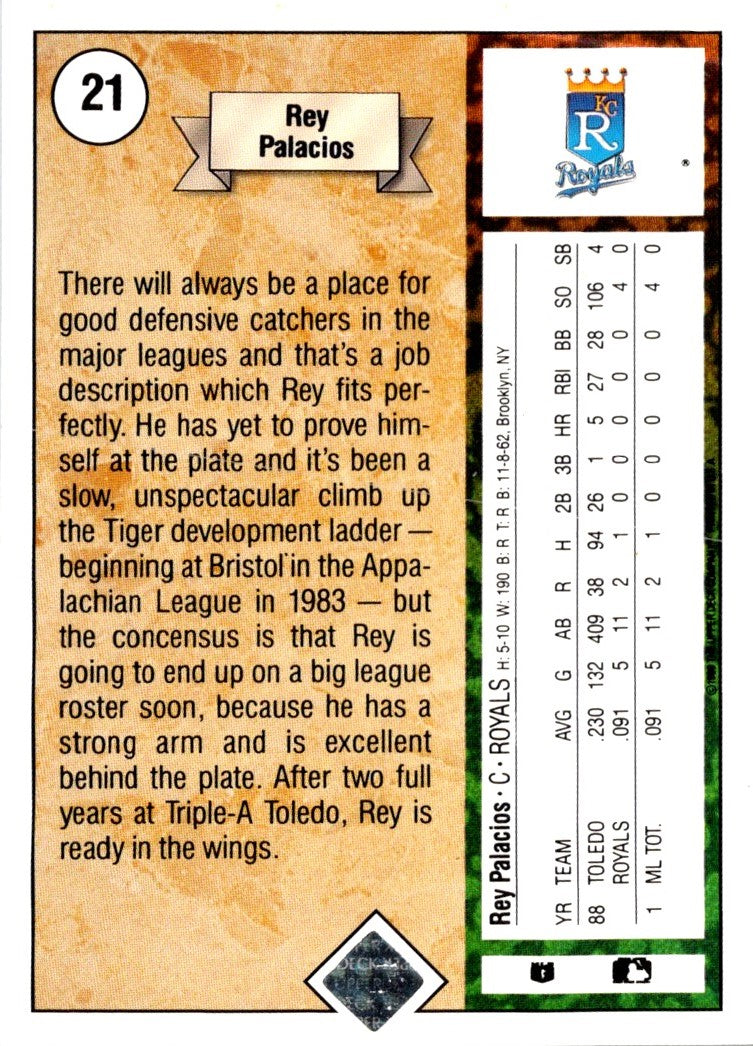 1989 Upper Deck Rey Palacios