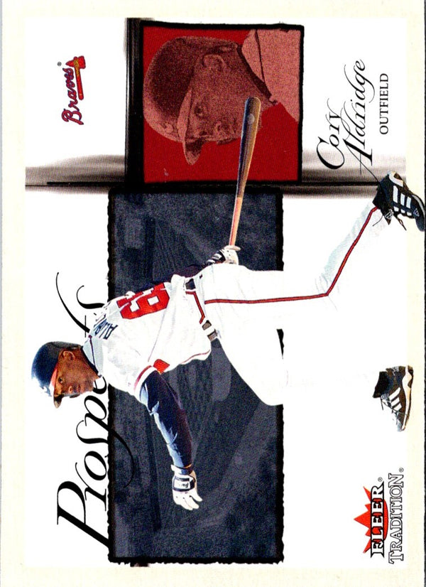 2002 Fleer Tradition Cory Aldridge #453