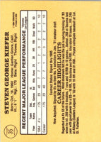 1985 Donruss Steve Kiefer #35 Rookie
