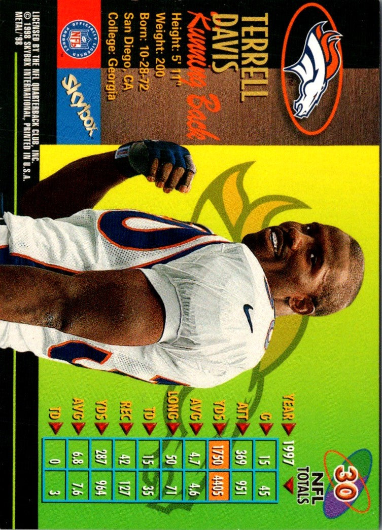 1997 SkyBox Impact Terrell Davis