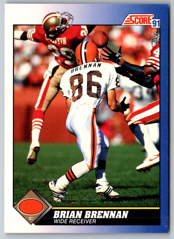 1991 Score Brian Brennan #27
