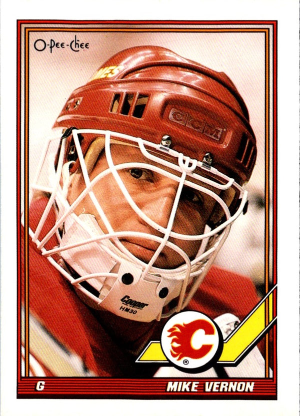 1991 O-Pee-Chee Mike Vernon #107