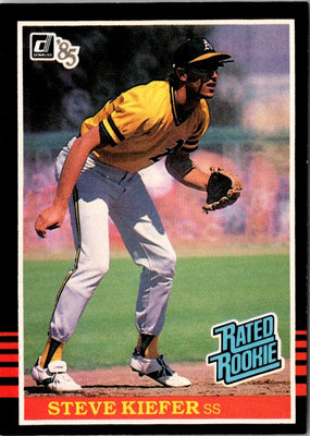 1985 Donruss Steve Kiefer #35 Rookie