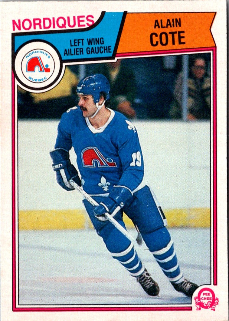 1983 O-Pee-Chee Alain Cote