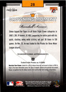 2003 Donruss Diamond Kings Randall Simon