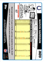 2006 Topps Indianapolis Colts Marvin Harrison #IND9