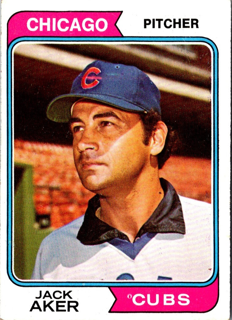 1974 Topps Jack Aker