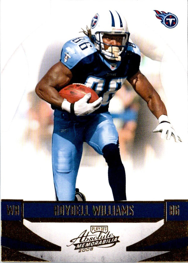 2008 Playoff Absolute Memorabilia Roydell Williams #145