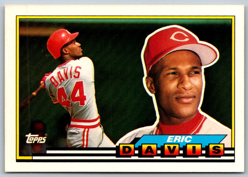 1989 Topps Big Eric Davis