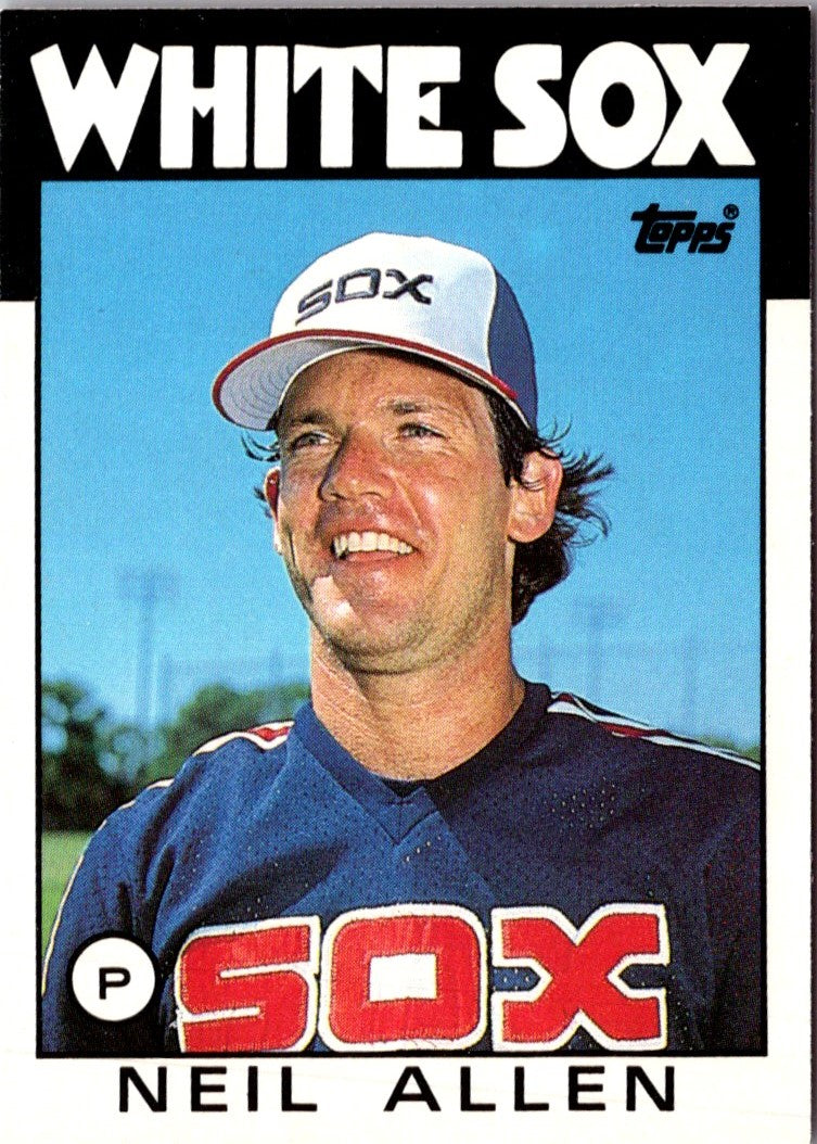 1986 Topps Traded Neil Allen