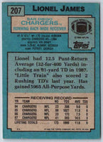 1988 Topps Lionel James #207