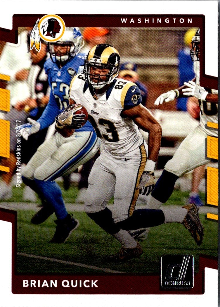 2017 Donruss Brian Quick
