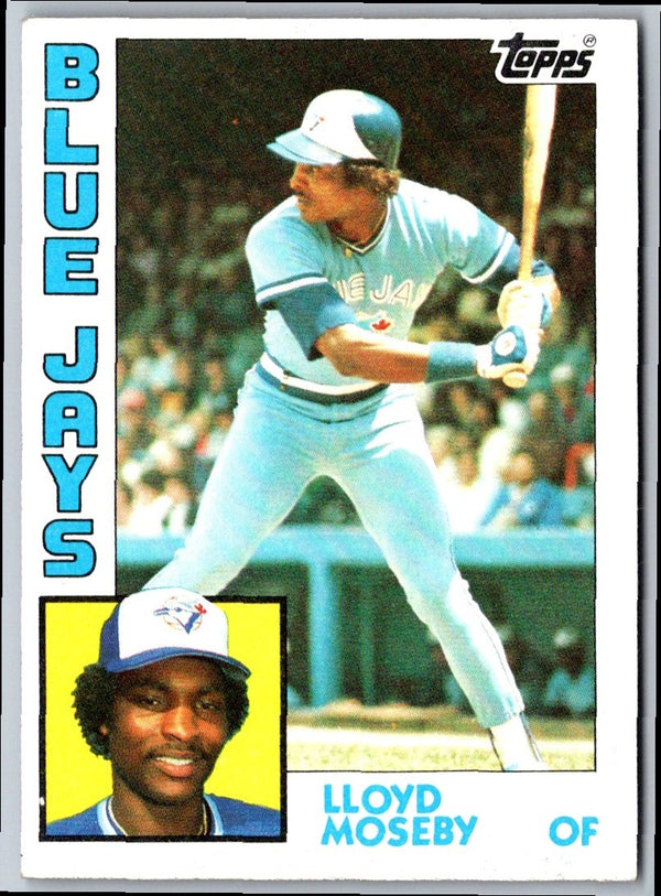 1984 Topps Lloyd Moseby #92