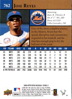 2009 Upper Deck Jose Reyes #762