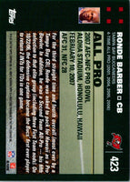 2007 Topps Ronde Barber #423