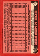 1986 O-Pee-Chee Bob Knepper