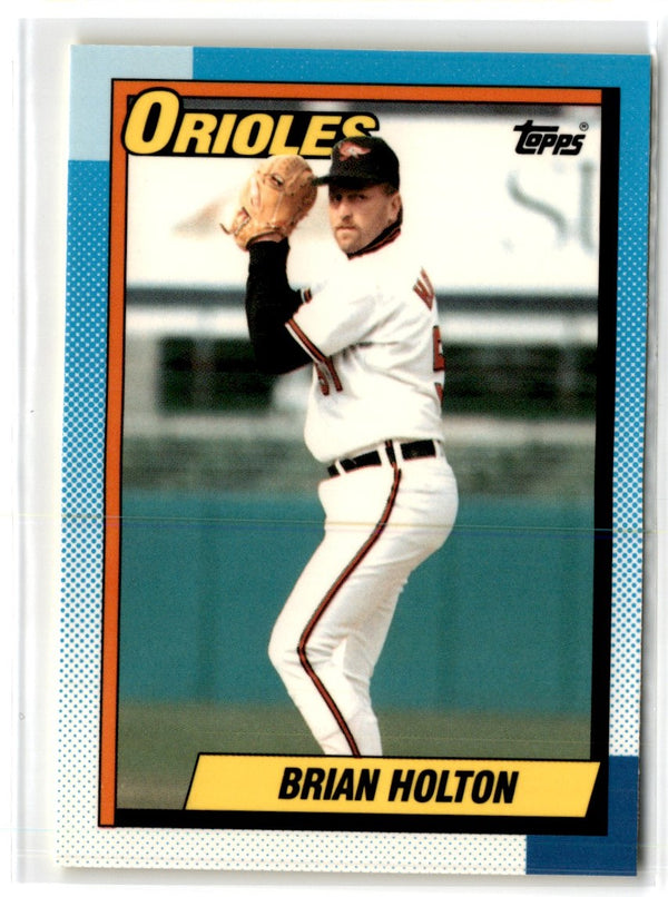 1990 Topps Tiffany Brian Holton #179