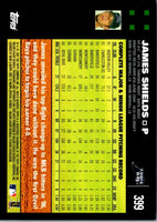 2007 Topps James Shields #399
