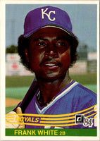 1984 Donruss Frank White #222