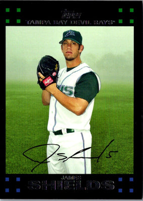 2007 Topps James Shields #399