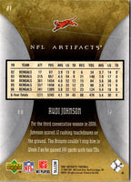 2005 Upper Deck Rudi Johnson #21