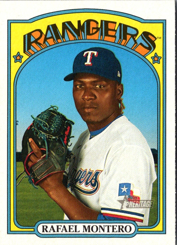 2021 Topps Heritage Rafael Montero #82