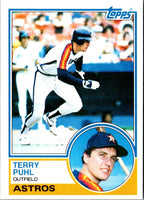 1983 Topps Terry Puhl #39 EX