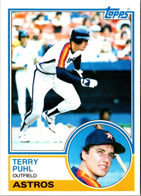 1983 Topps Terry Puhl #39 EX