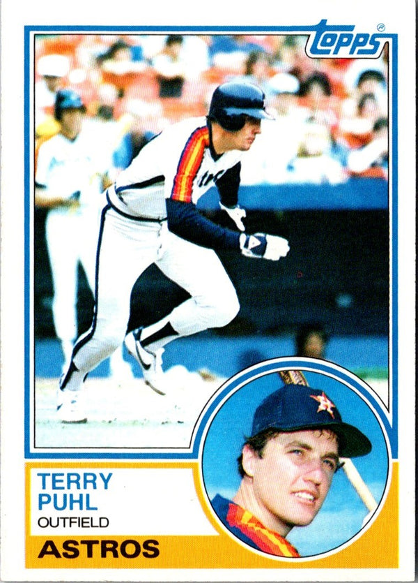 1983 Topps Terry Puhl #39 EX