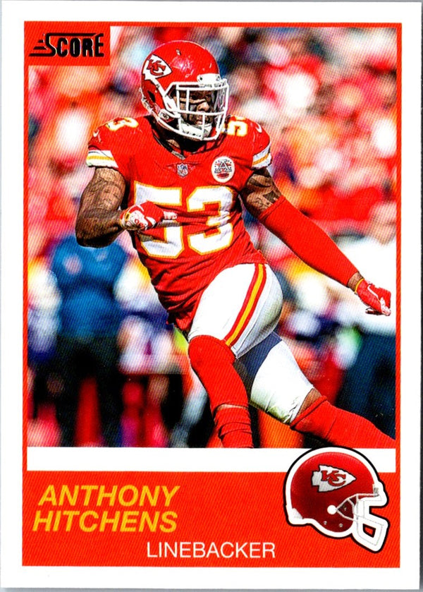 2019 Score Anthony Hitchens #8