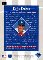 1996 Collector's Choice Roger Cedeno #12
