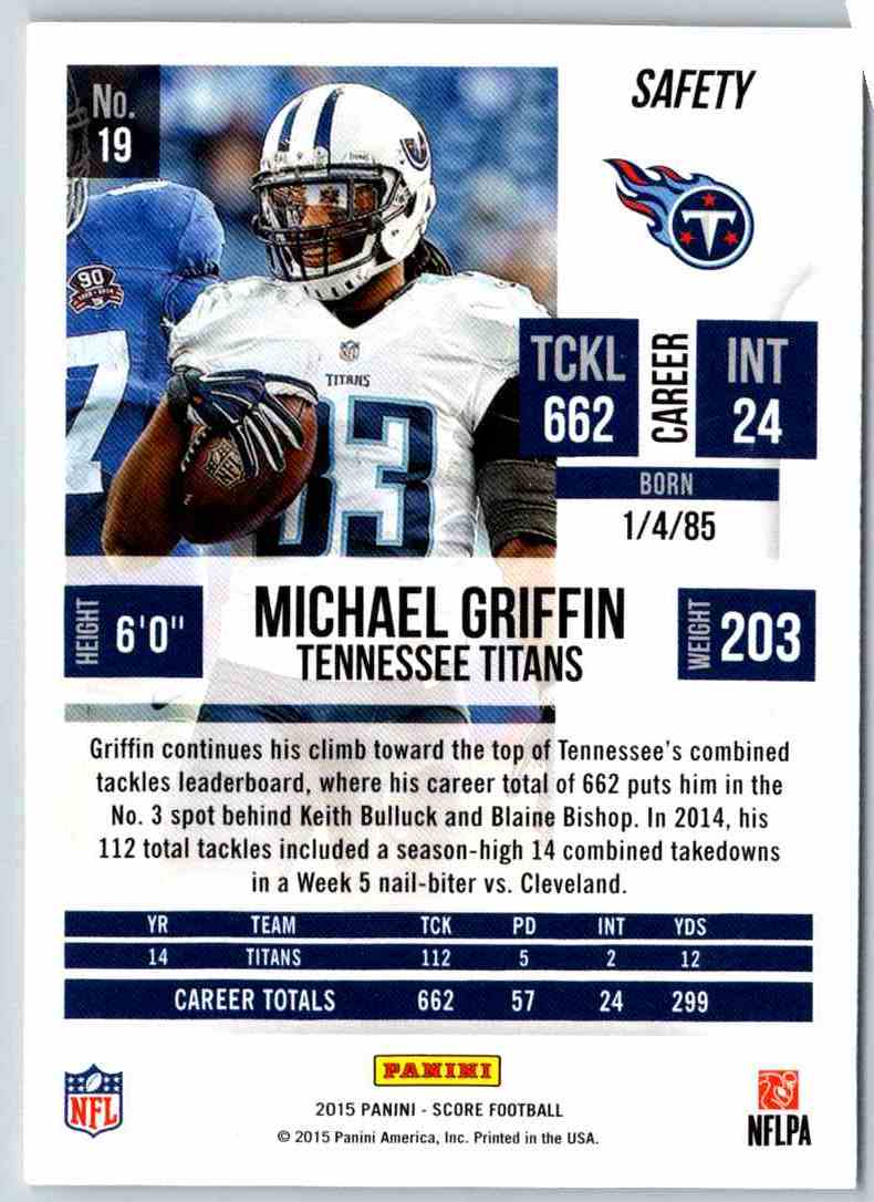 2015 Score Michael Griffin