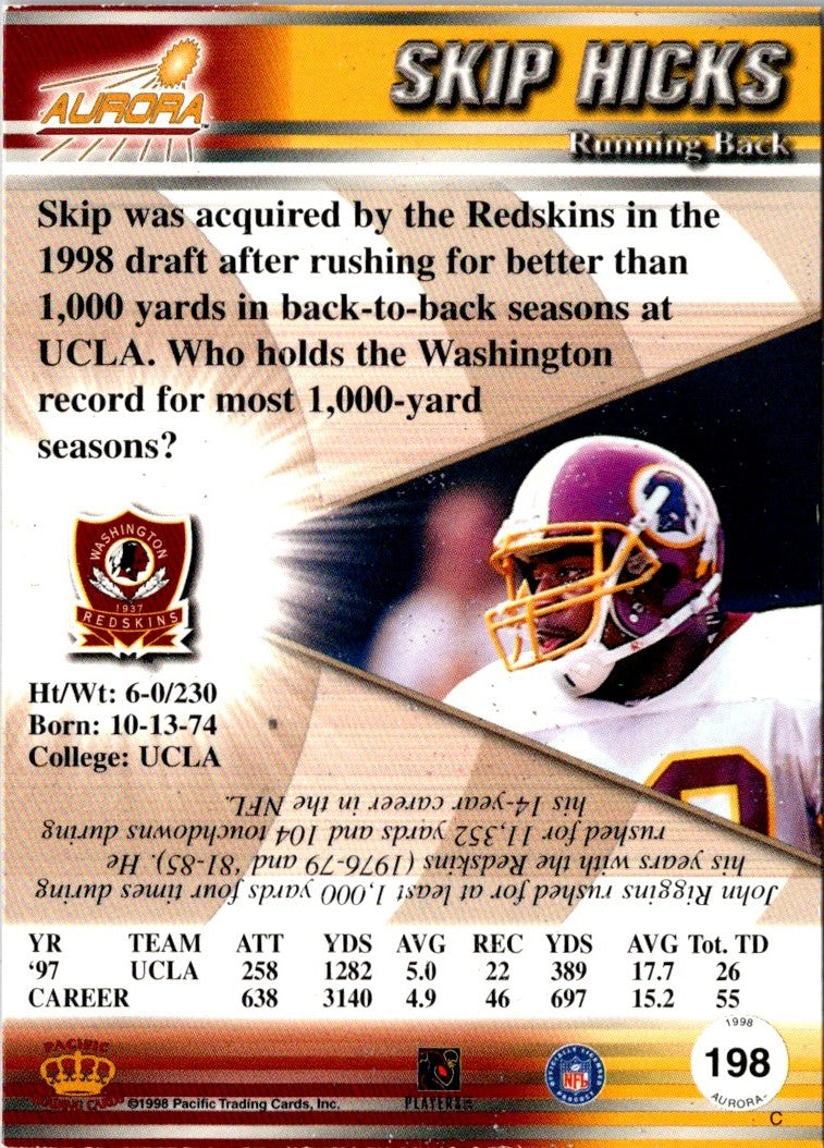 1998 Pacific Aurora Skip Hicks