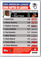 2003 Topps Alex Rodriguez/Magglio Ordonez/Miguel Tejada #340