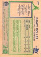 1983 O-Pee-Chee Randy Moller #297 Rookie