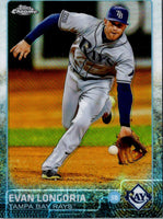 2015 Topps Chrome Evan Longoria #178