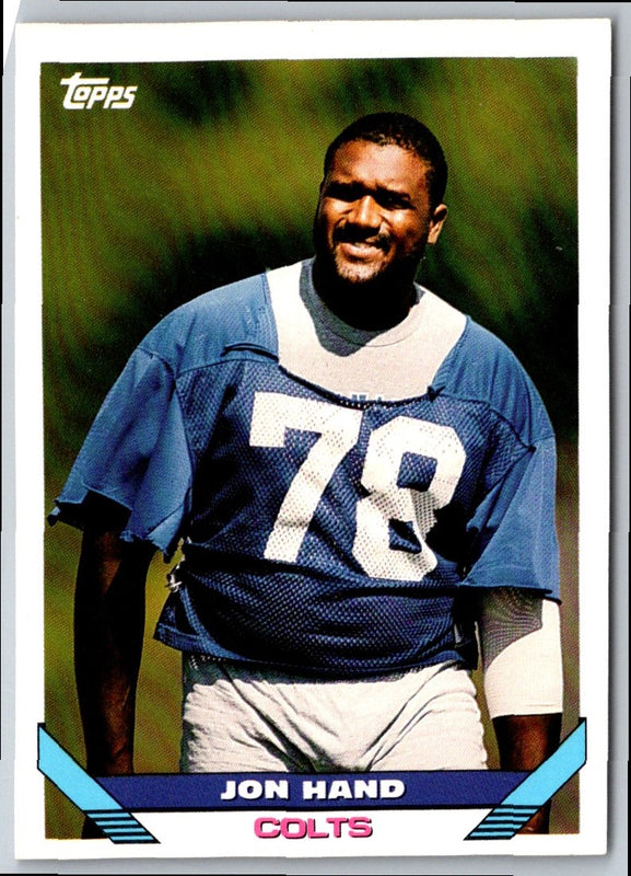 1993 Topps Jon Hand #62