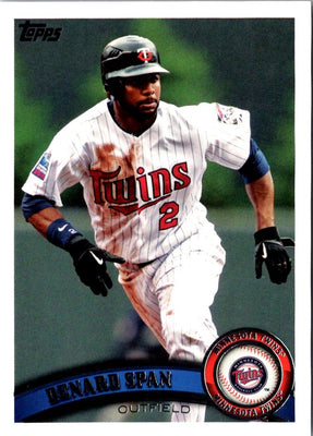 2011 Topps Denard Span #408