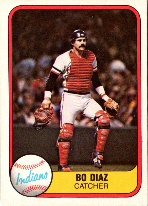 1981 Fleer Bo Diaz #404