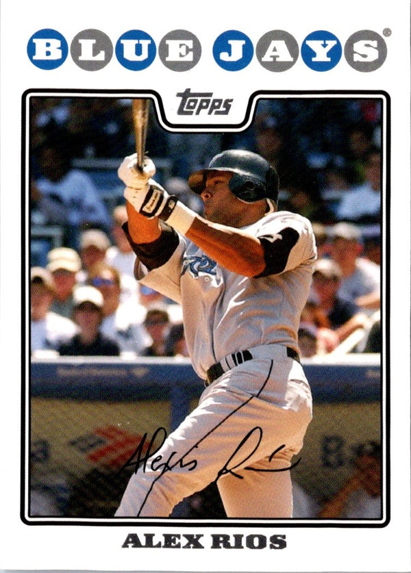 2008 Topps Alex Rios #80