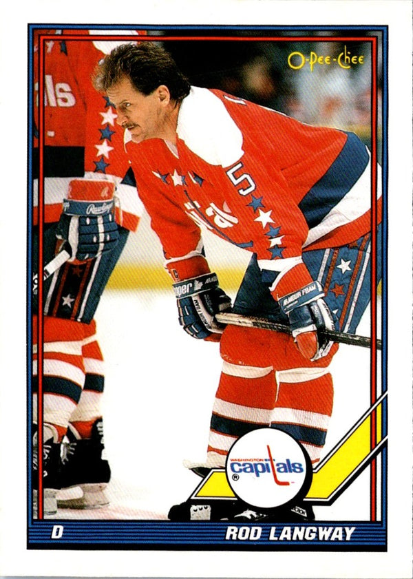 1991 O-Pee-Chee Rod Langway #105