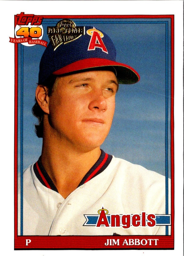 2003 Topps All-Time Fan Favorites Jim Abbott #62