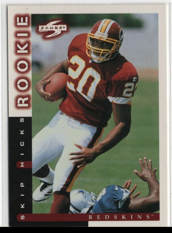 1998 Score Skip Hicks #250 Rookie Hot