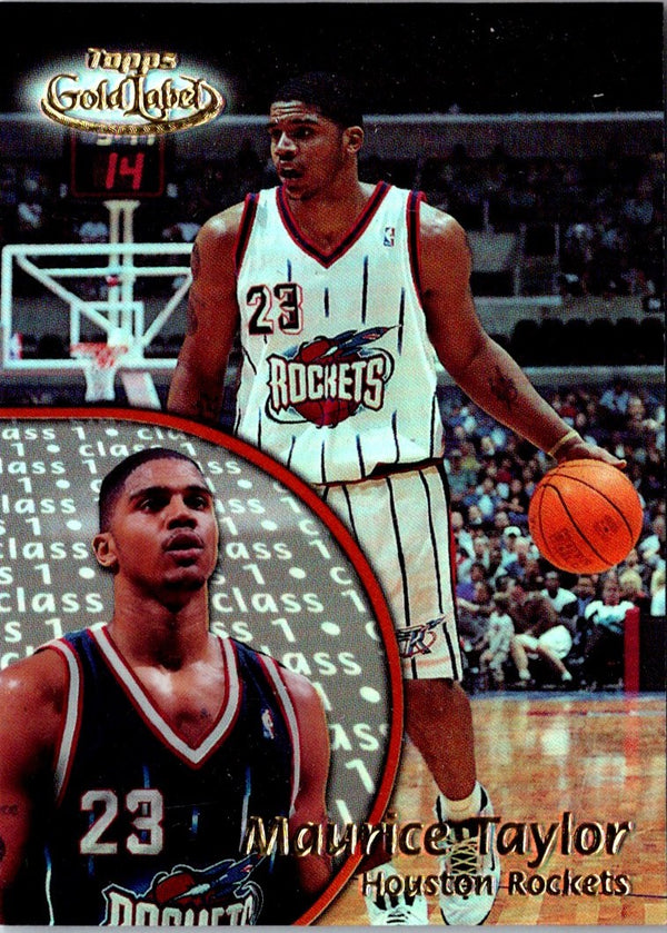 2000 Topps Gold Label Class 2 Maurice Taylor #23